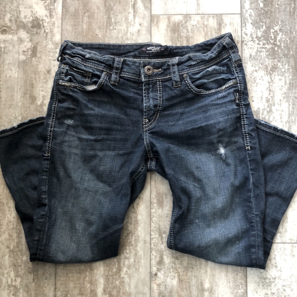 Silver jeans Elyse Capri jeans - W28/L22.5